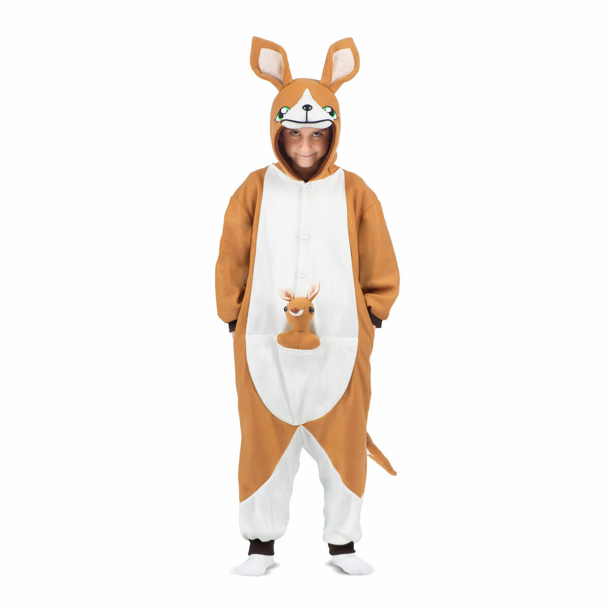 Costume per Bambini My Other Me Marrone Canguro 3 Pezzi